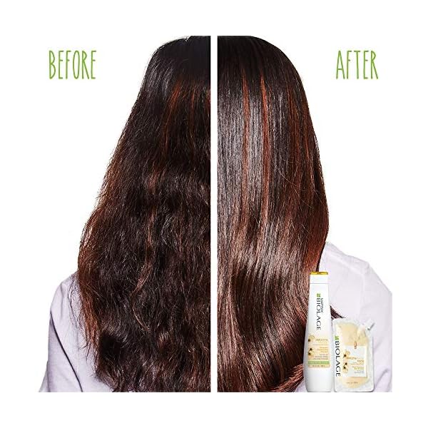 Biolage Smooth Proof Deep Treatment Pack | Multi-Use Hair Mask Controls Frizz | With Camellia & Castor Oil | Vegan & Paraben-Free | For Frizzy Hair | 3.4 Fl. Oz