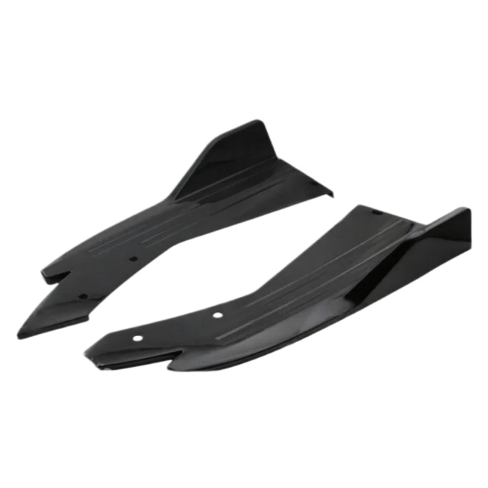 Spoiler tylnego zderzaka usta kompatybilny z Carrera GT 911 996 997 Splitter dyfuzor zabezpieczenie przed zarysowaniem wykończenia boczna dokładka rozszerzenie Body Kit(Black)