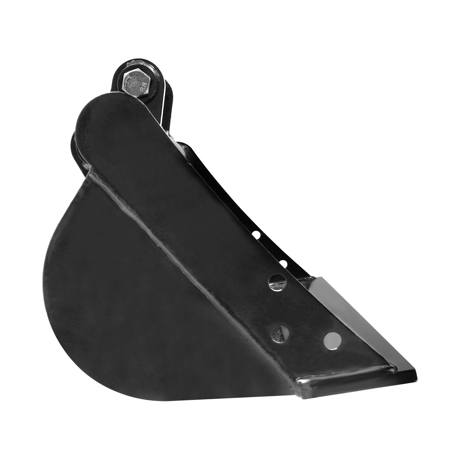 60 cm Siebschaufel für Minibagger, Baggerlöffel aus Stahl, Bodensiebschaufel mit 25 mm Bolzenlöchern für 800–2000 kg Minibagger, Materialsortierung & Erdarbeiten