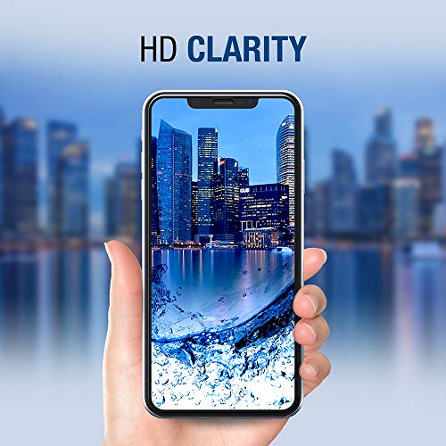 Flexgear Screen Protector For Iphone 11 Pro Max/Iphone Xs Max [Full Coverage] Tempered Glass, Clear (3-Pack) #TOP4