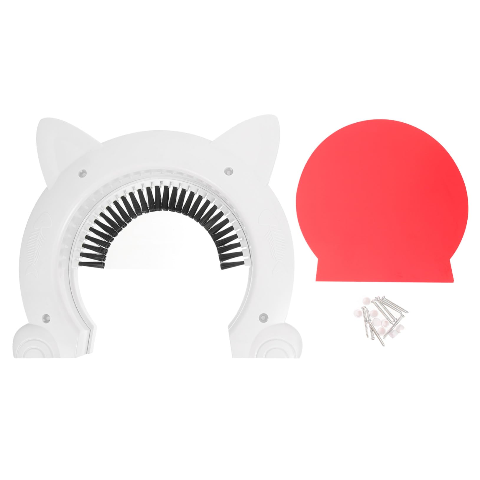 Porte chat intérieure brosse Gadpiparty pour éliminer les poils morts sur vos meubles