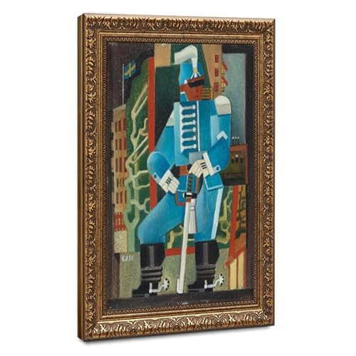 Toile Cavalryman de Gösta Adrian-nilsson, décoration murale haut de gamme