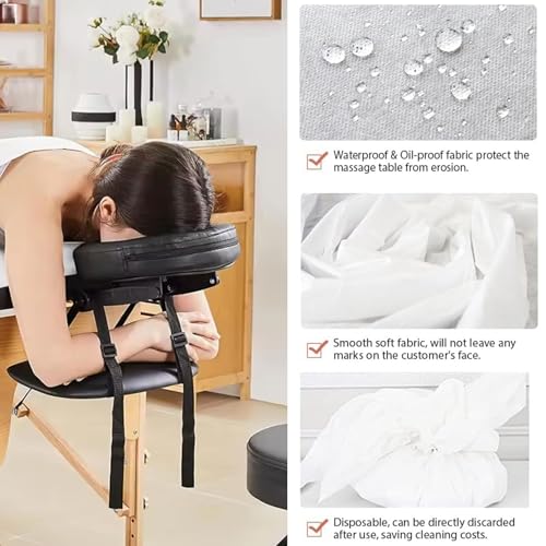 Housses de lit de massage jetables x30 table esthétique imperméable 90x215cm