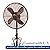 DecoBREEZE Oscillating Outdoor Fan with Misting Kit, 3-Cooling Speed with High RPM, Adjustable and Portable Misting Fan, Riverside, Antique Water Fan, 18 inches