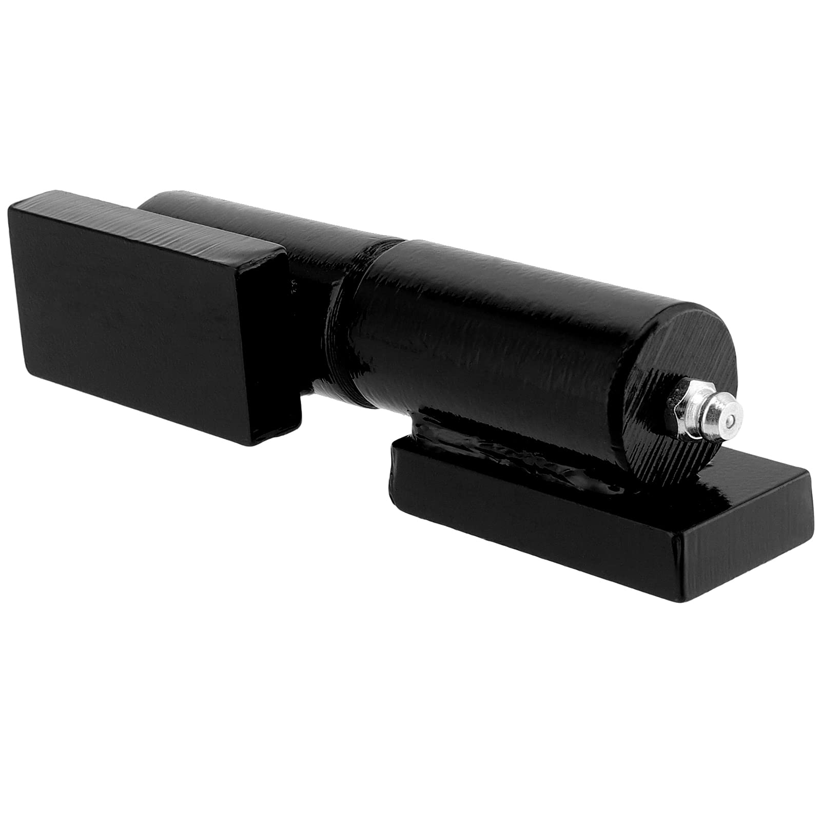SHEUTSAN Paquete de 4 bisagras de puerta de barril resistentes de 5 pulgadas, bisagras de puerta de barril soldadas con rodamiento de bolas de acero para puertas batientes, puertas de rampa de