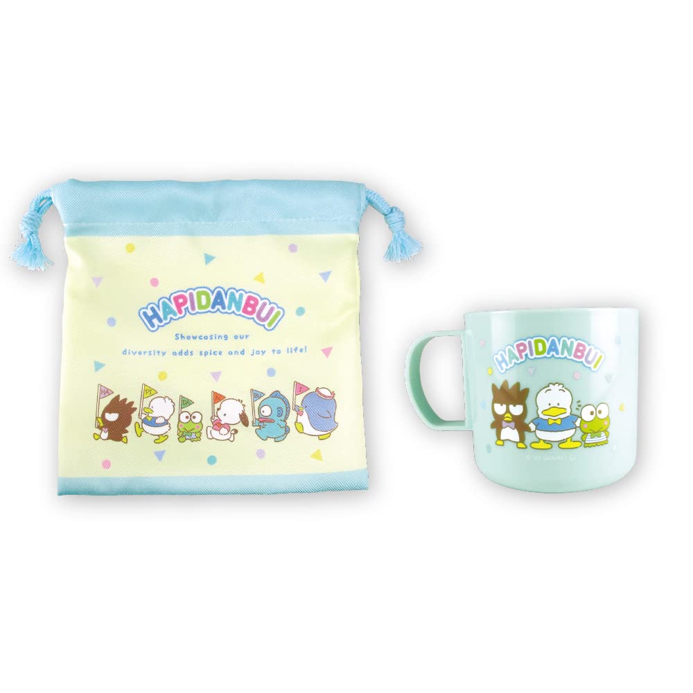 Amazon｜ティーズファクトリー サンリオ プラコップ＆巾着セット はぴ