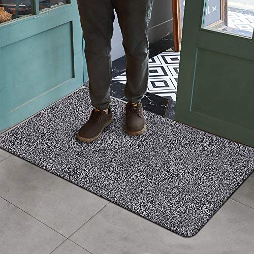 Beau Jardin Indoor Doormat Super Absorbent Mud Front Door Mat 47"X28" Large Latex Backing Non Slip For Front Inside Dirt Trapper Mats Cotton Entrance Rug Shoes Scraper Machine Washable Rug Bg090 #TOP5