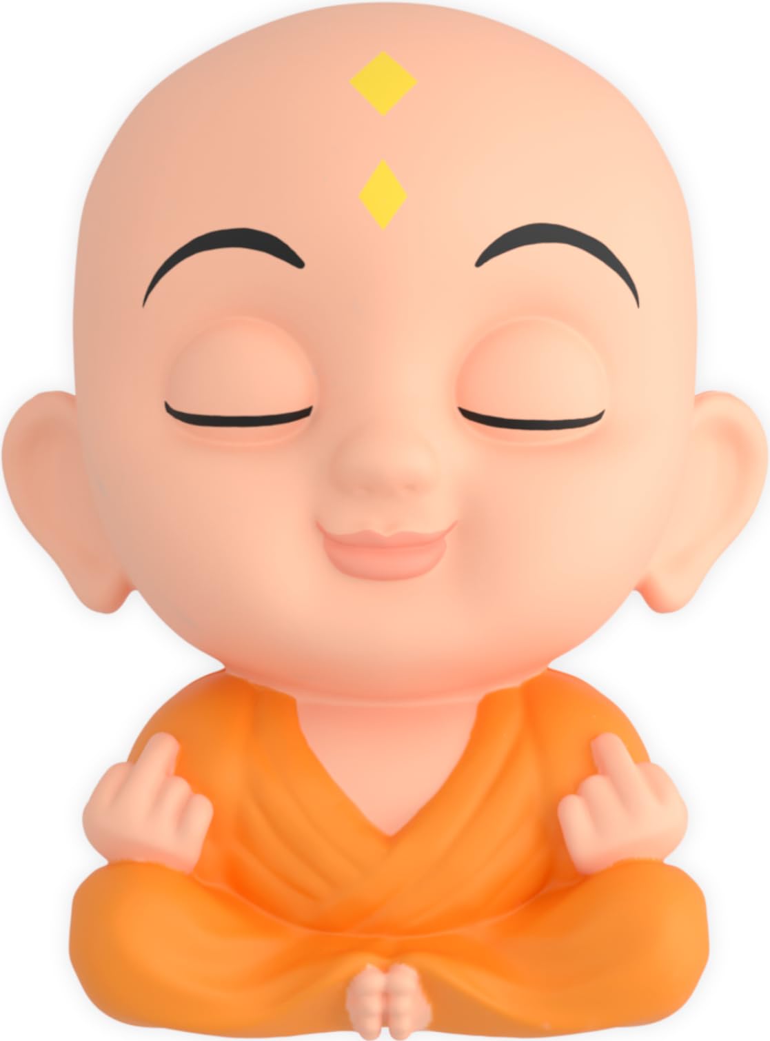 MACH MAL PAUSE® Anti Stress Buddha - der lustige Stress-Buddha ist das Geschenk für Kollegen Studenten Mitarbeiter - Gadget Büro Spielzeug - Stressball - Antistress Ball Squishy Anti Stress Würfel