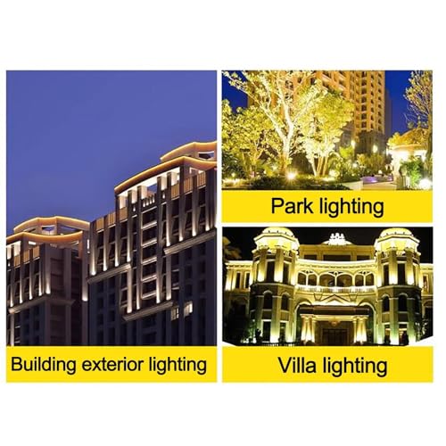 Éclairage de Paysage à LED Extérieur IP67 Étanche 220V pour Arbre et Mur
