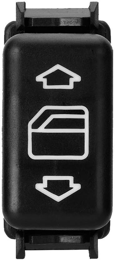Power Window Switch, Durable 1248204610KZ Flexible Control for Cars Replacement for Mercedes Benz 190/260/300