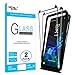 Novaeast Screen Protector for Samsung Galaxy S9 Plus, 3D Curved Full Coverage Tempered Glass with Easy Install Frame, Case Friendly, Lifetime Replacement, 2 Pack