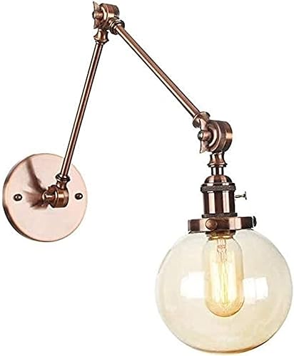 Miniatura 3 de Wall lamp, Modern Wall Sconce, European Wall Light Industrial V-intage Swing Arm Wall Lamp Metal Fixture Bronze Reading Wall Light E27 Lighting with