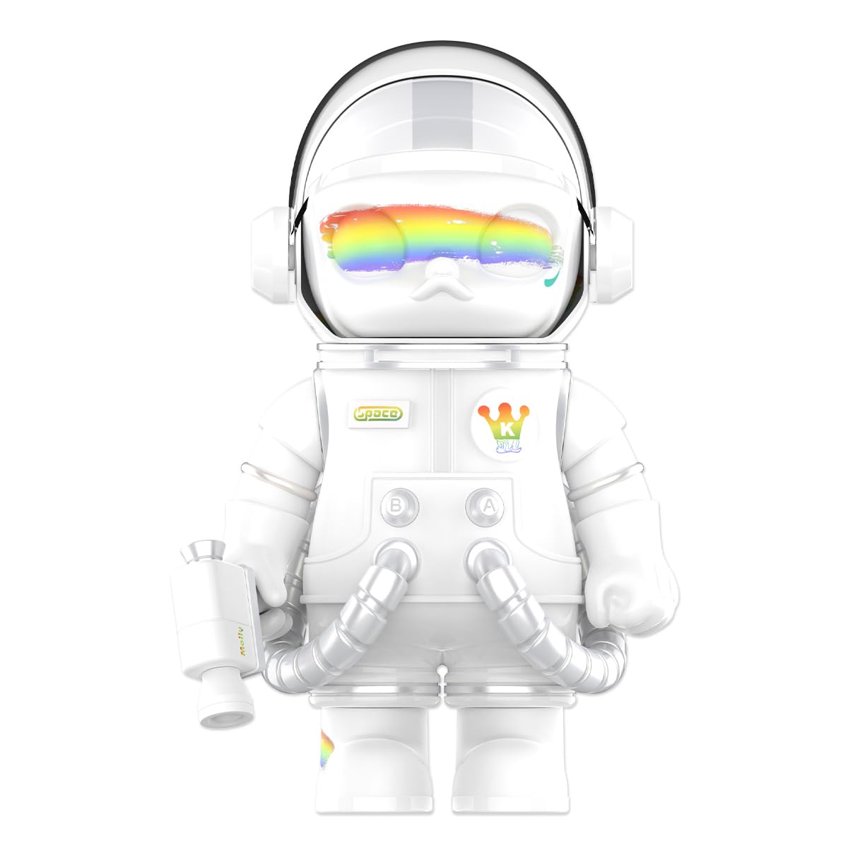 Amazon.co.jp: POP MART MEGA SPACE MOLLY 400% Rainbow ポップマート 