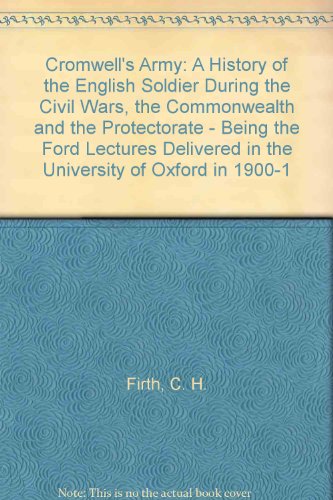 Cromwell's Army: A History of the English Soldi... B002SGQLO8 Book Cover