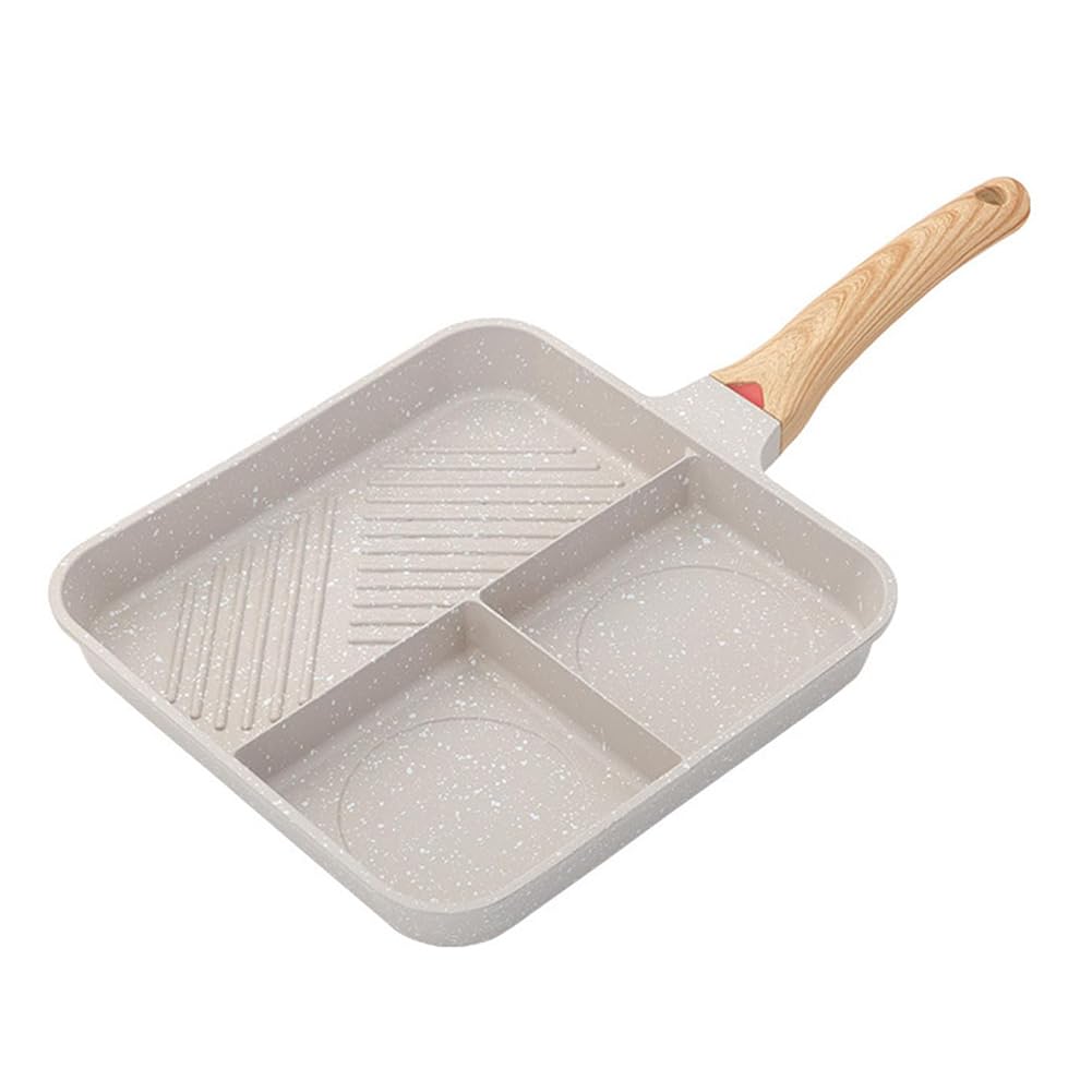 Amazon.co.jp: 目玉焼き 調理鍋 卵焼き器 フライパン 仕切りフライパン