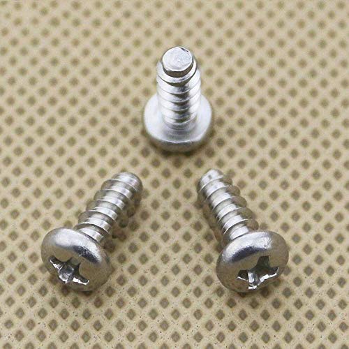 100 tornillos autorroscantes M2 x 5 mm cabeza plana miniatura 5