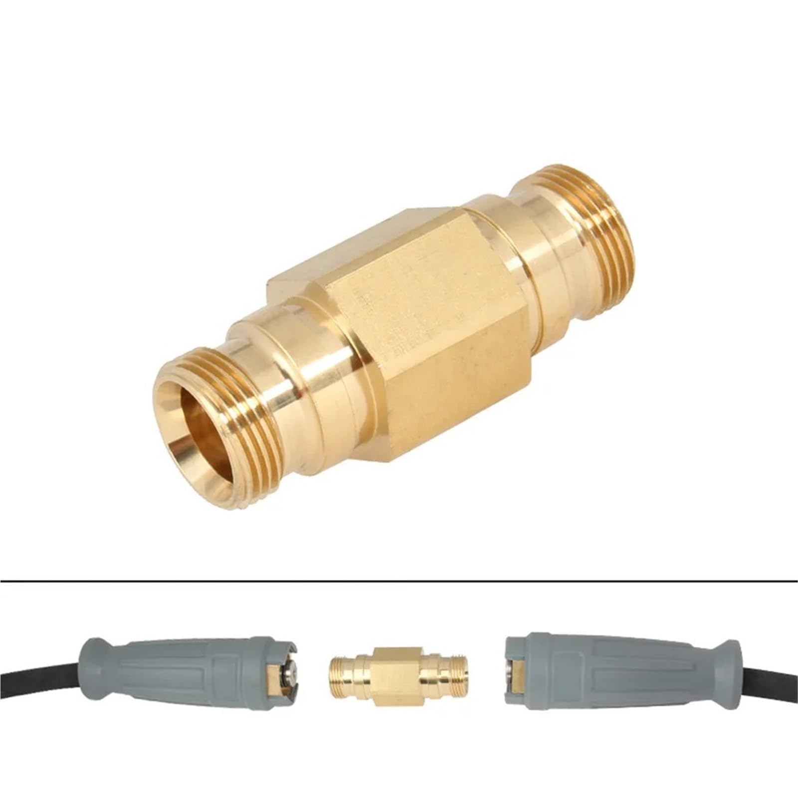Conector Manguera Conector rápido de Manguera latón