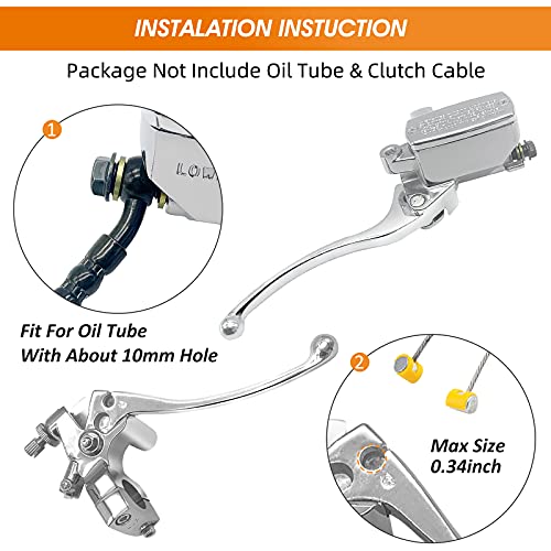 Javik 45510-MFR-305 53172-MR1-00 53178-MAH-00 Left & Right Brake Master Cylinder Clutch Lever thumb #6