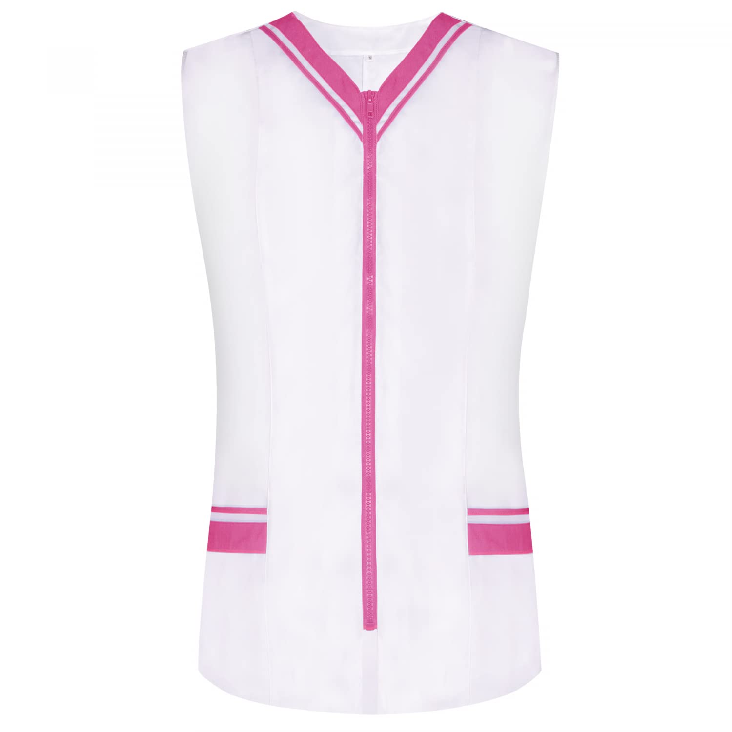 MISEMIYA Camisa Sanitaro Mujer Sin Manga Uniformes Limpieza Uniformes Medicos Clinica Veterinarias Ref.818