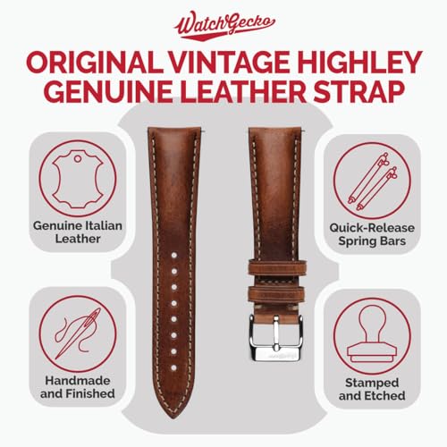 Bracelet de montre en cuir pour un style quotidien élégant et vintage