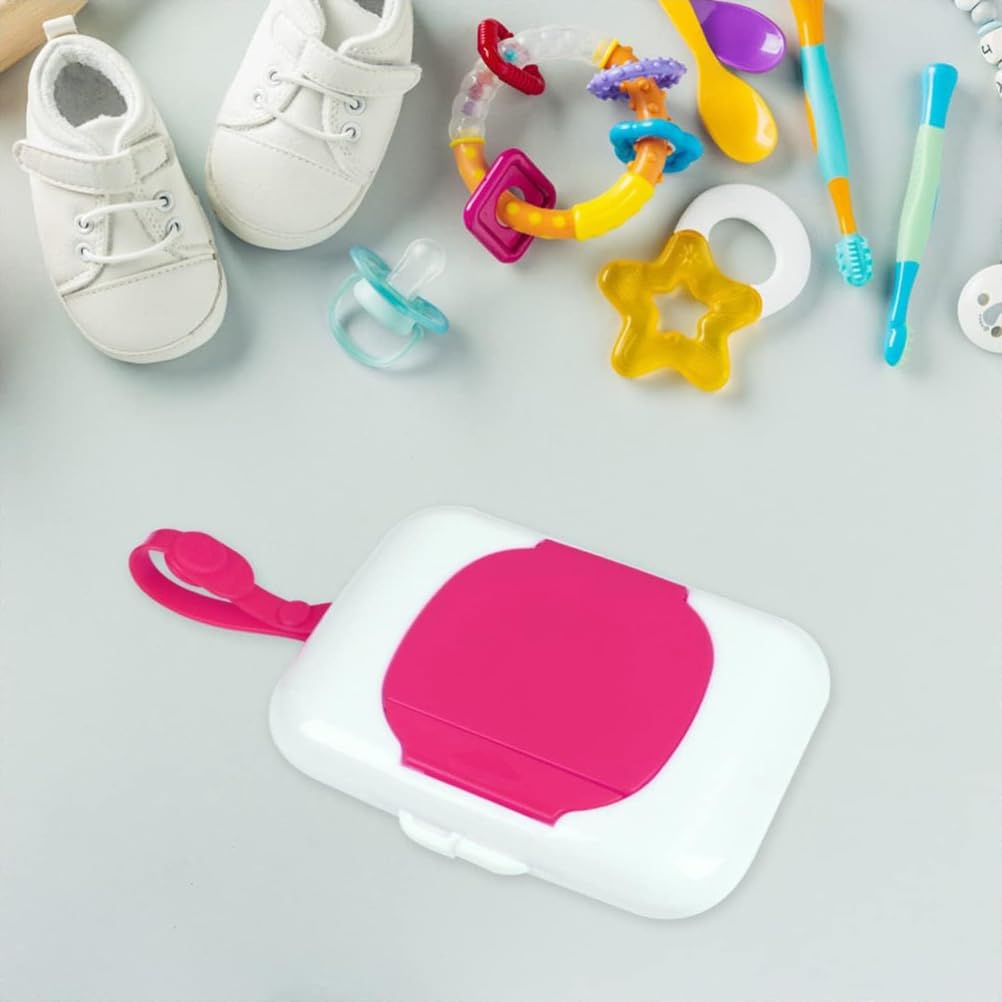 MRKU Toallitas húmedas portátiles multifuncionales para Viajes al Aire Libre, Caja Colgante para cajón de automóvil