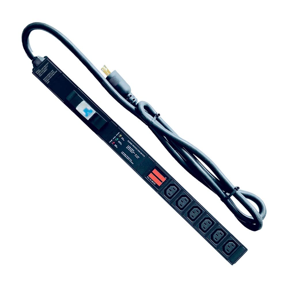 Mining Rig Metered Surge Protection PDU - 240V 30A With L6-30P Plug For Crypto  Mining & Data Centers Rack Power Conditioner