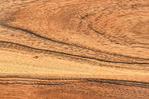 Tabla de cortar de madera Acacia con mango curvo miniatura 5