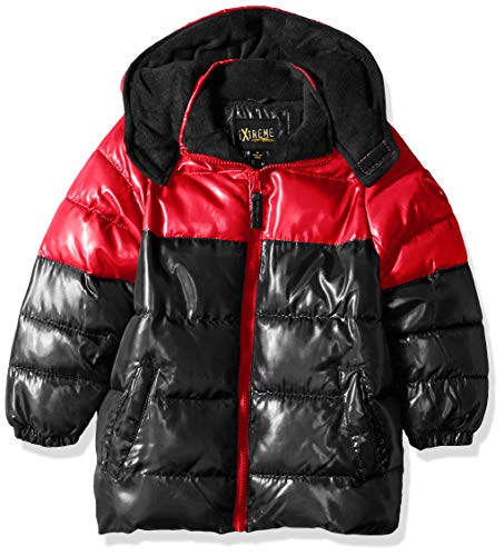 Image of iXtreme Boys' Color Block Puffer With Patch