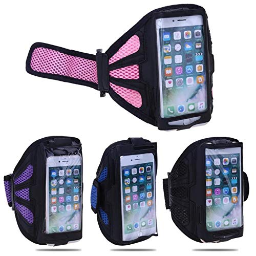 Spedy Sports Running Gym Touch Screen Armband Case Cover Holder Pouch for iPhone7 Plus - Black ARMBND14-image-16