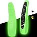 Produktbild Silikon Hülle Schutzhülle für LG Magic Remote Fernbedienung AN-MR19BA/ AN-MR20GA/ AN-MR18BA Fernbedienungen TV Remote Control Cover Case Anti-Rutsch Stoßfest für LG Fernbedienung (Glow Green)