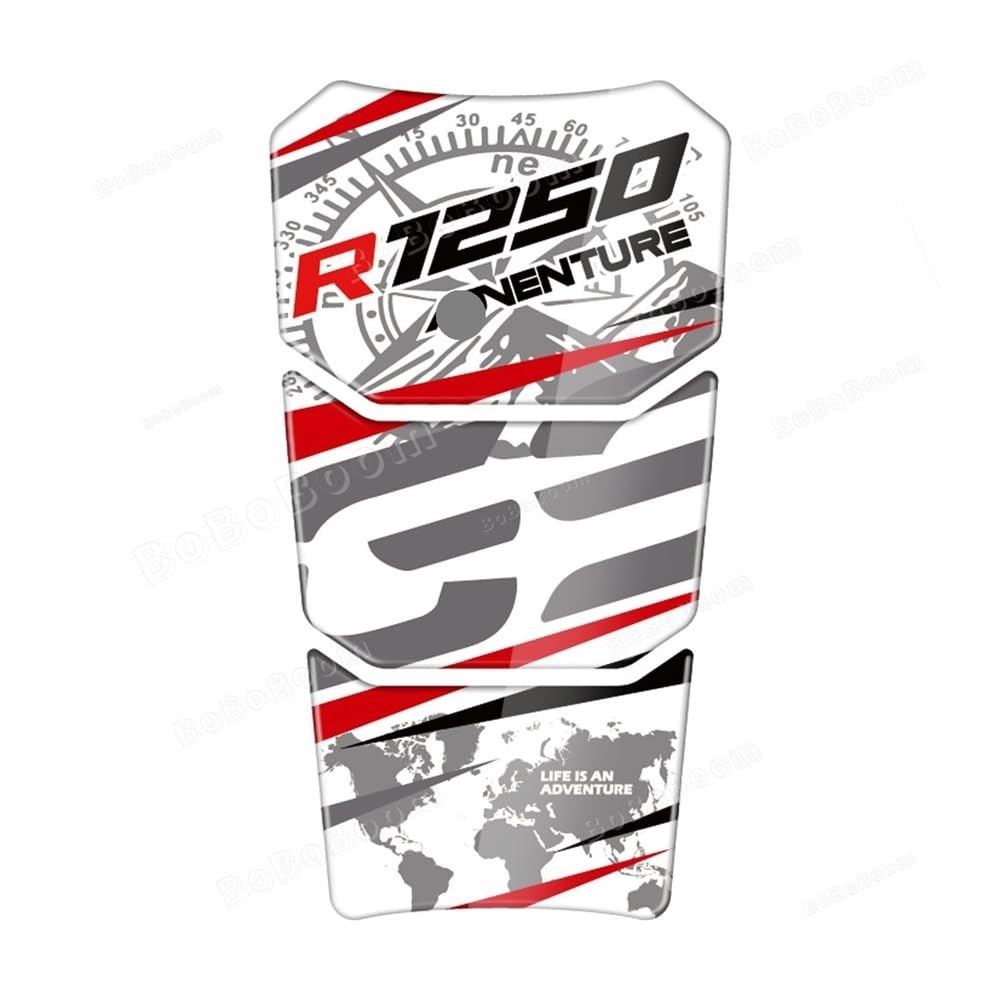 Motorcycle Tank Pad Protector Sticker Gas Tank Decals for R1200GS Adv LC 2014-2019 R1250 Gs for Adventure 2019-2024 Traction Fuel Decal Tank