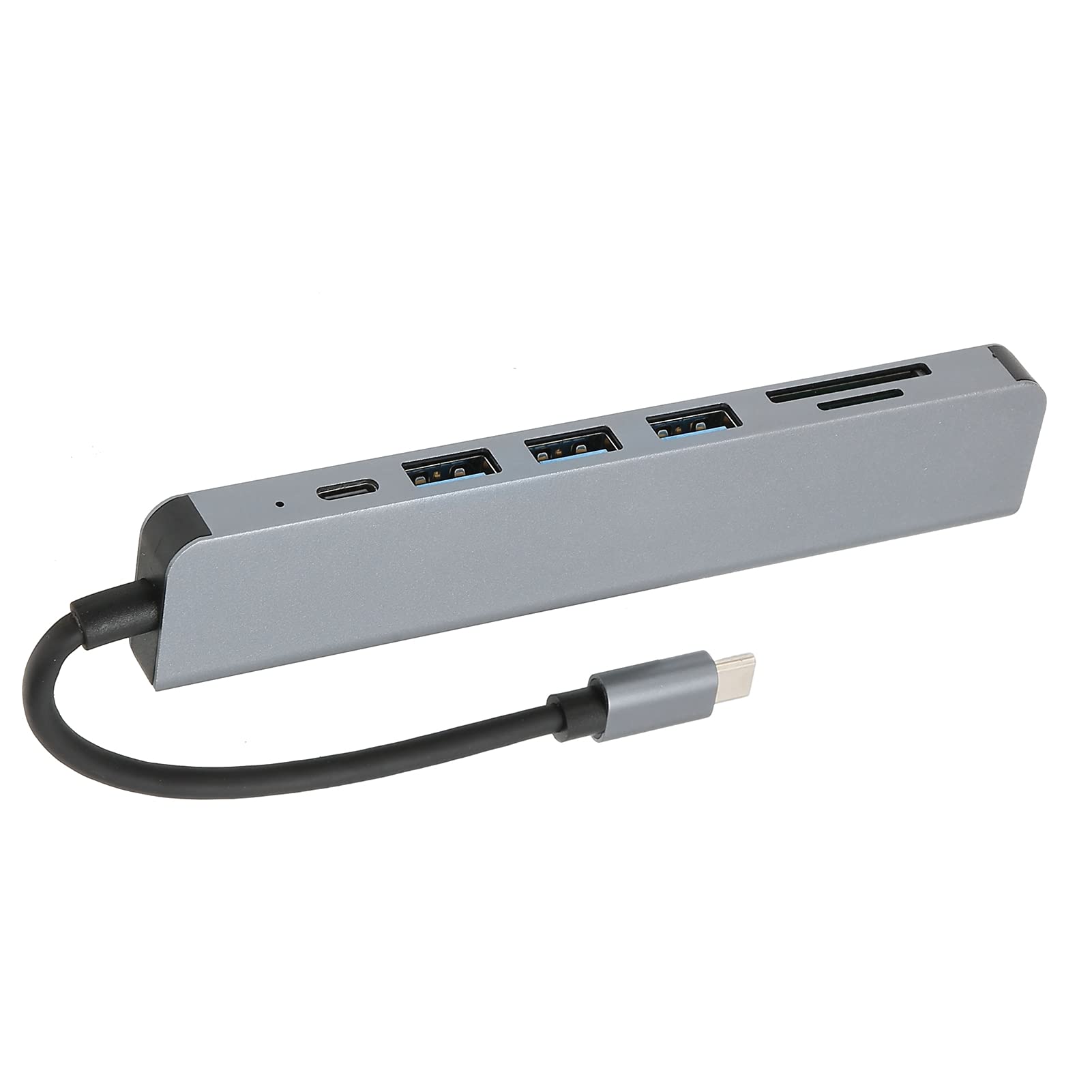 Domary Hub USB C 7 in 1, Adattatore Multiporta HDTV 4K con Ricarica