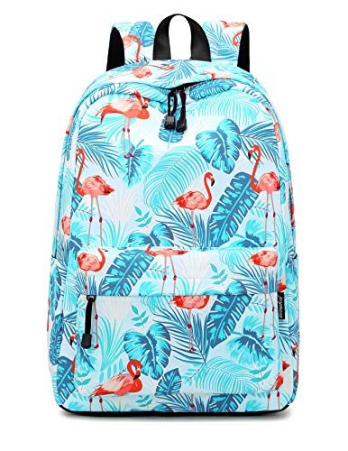 Joymoze Mochila Infantil para Niño y Niña: Escolar Ligera para Adolescentes Flamenco