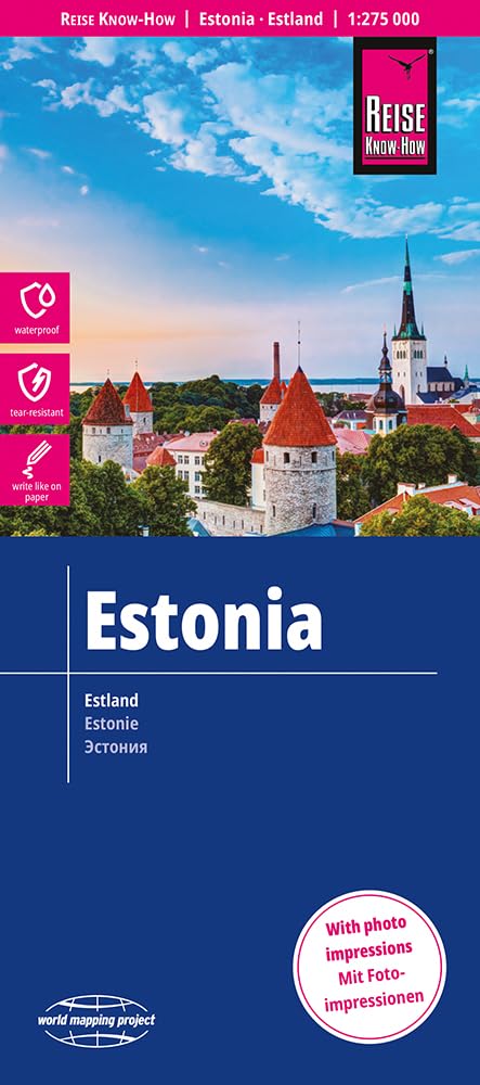 Estonia GPS: (Estonia (1:275.000)): reiß- und wasserfest