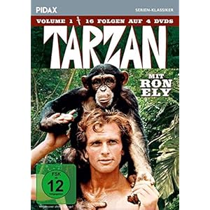 Tarzan, Vol. 1 / 16 Folgen der Kultserie mit Ron Ely (Pidax Serien-Klassiker)