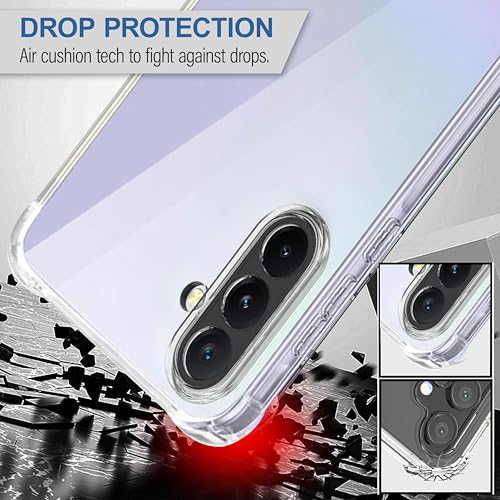 Image of CEDO Samsung Galaxy A36 / A56 (5G) Bumper Case | Soft Jel Flexible Thin Full Protection Shock Proof Clear TPU Back Case Cover for Samsung Galaxy A36 / A56 (5G) (Transparent)