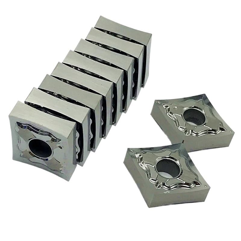 10 piezas insertos de corte CNMG120404 HA H01 para torno miniatura 1