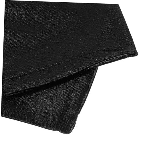 PartyKindom 1Pair Elegant Short Satin Gloves for Women for Dance Performances Events and Formal Occasions Soft Spandex Stylish Option4