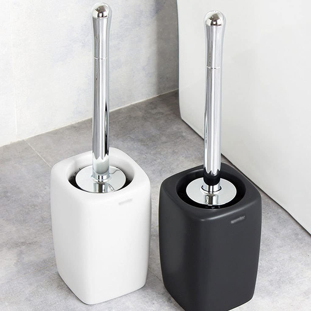 Escobilla Baño/Escobilla y Portaescobillas de Baño Escobilla de cerámica for inodoro con mango largo, escobilla de inodoro con Base, escobilla de baño, escobilla de limpieza for baño Escobillas de Bañ