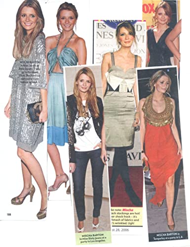 Mischa Barton original clipping magazine photo lot #N5998