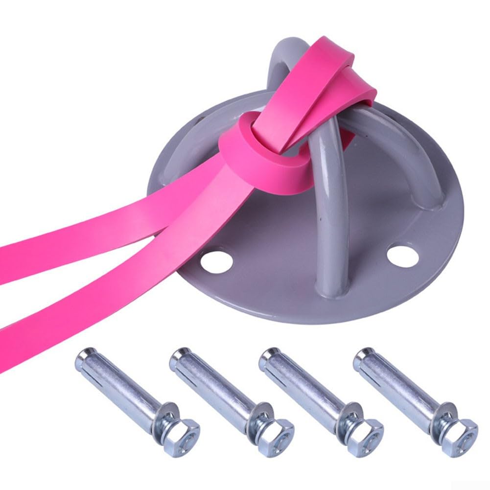 FUBESK Support de suspension mural salle de sport fitness 4 trous 1000 kg