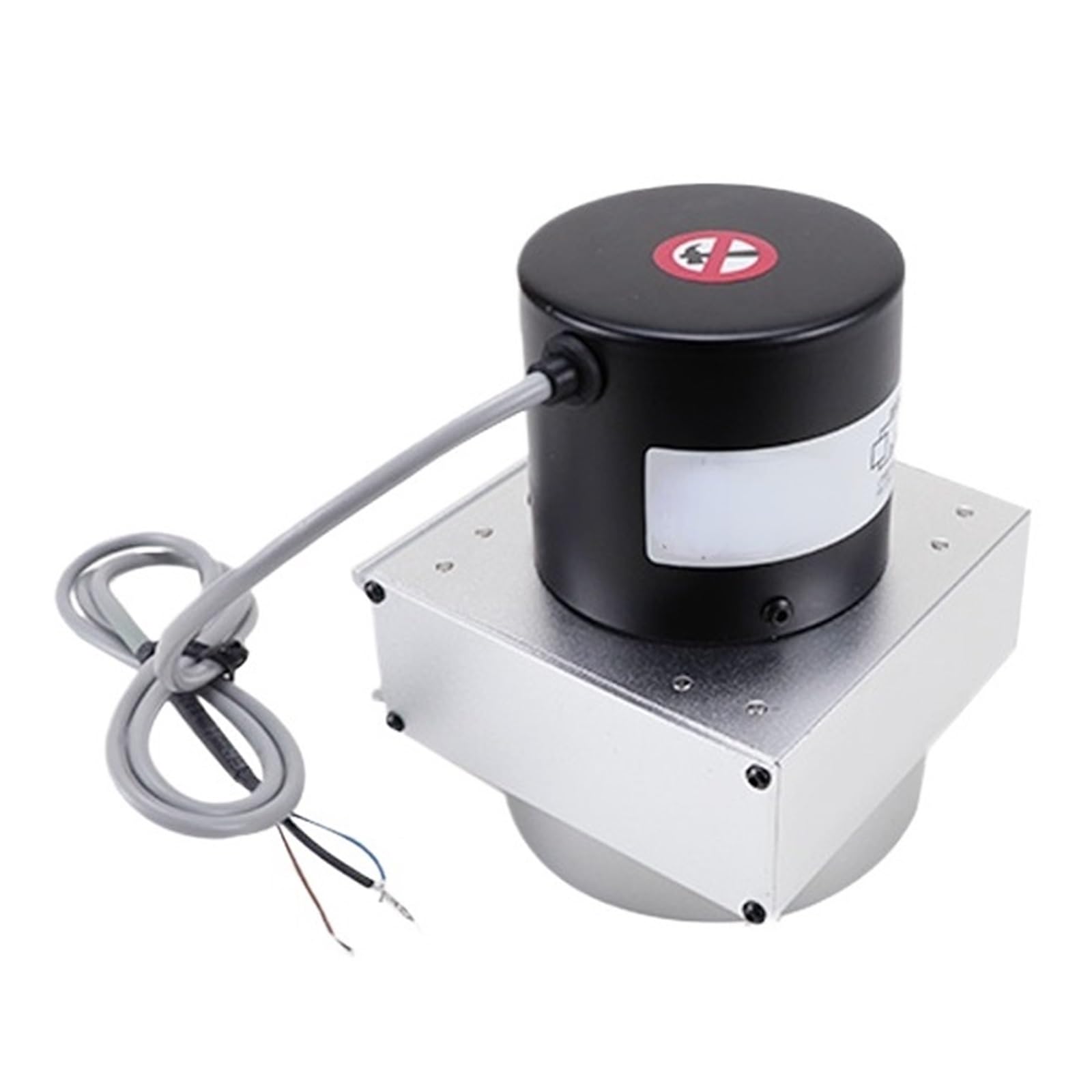 QfUxYYSLD 2000mm Range Pull Cord Potentiometer, Linear Transducer with Pull Cable Displacement Sensor (2m 4-20mA 3 Wires)
