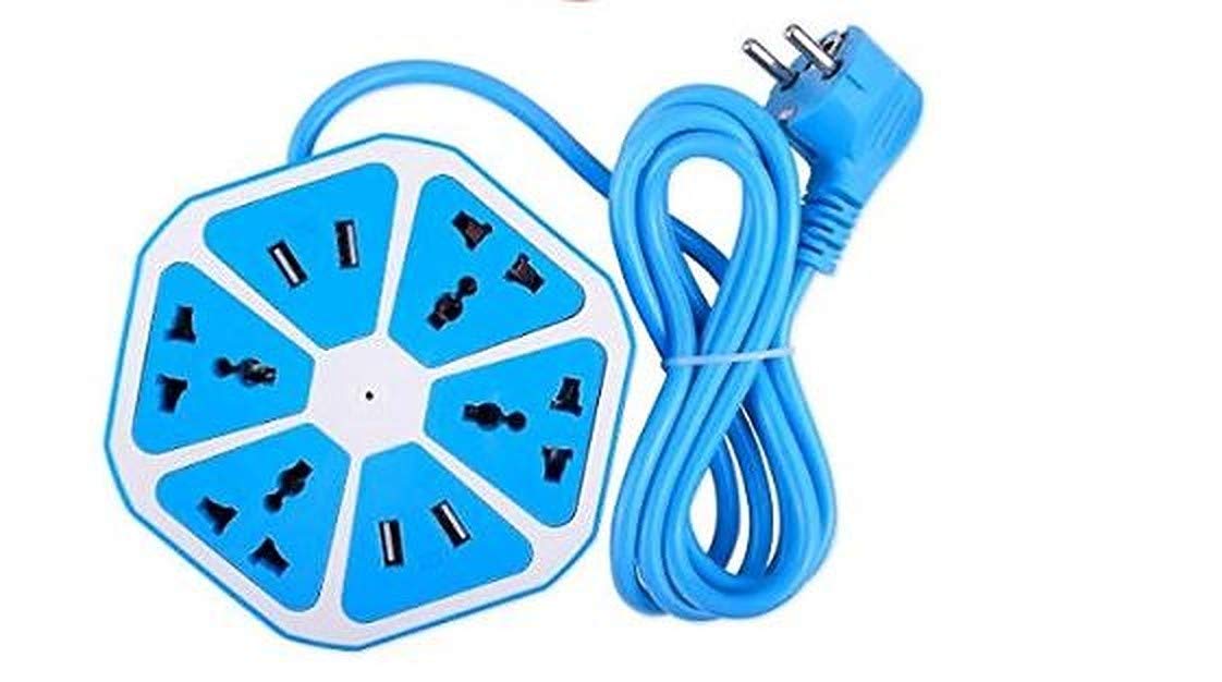 IONIX Power Extension Board with USB,4 Universal Multi Plug Point Extension Cord with Led Indicator & 4 USB Ports,Power Extension Board with USB Port, Power Extension with USB-image-29