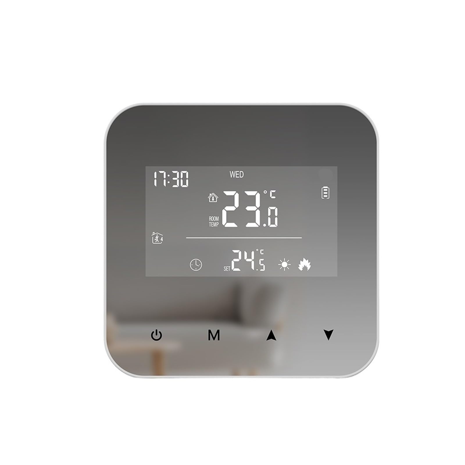 Thermostat pour chaudière à gaz sans fil à batterie pour résoudre les variations de température