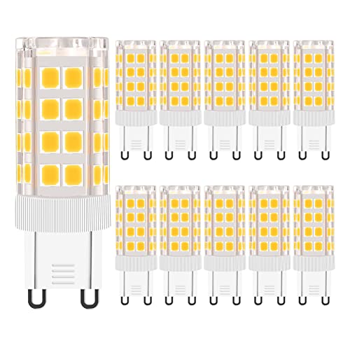 Damtong G9 LED Warmweiß, G9 LED Lampen 5W Nicht Dimmbar Kein Flackern, 400 Lumen, 3000K, LED G...