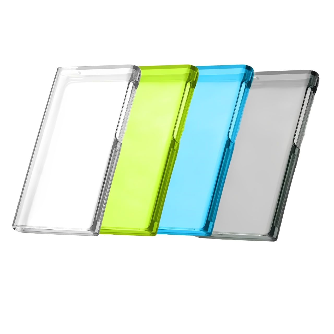 4PCS Crystal Case For IPod Nano 7 7G 7th Generation Protective Case Candy Color Glossy Soft Clear Shell Case Transparent Protective Sleeve TPU Skin Case