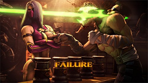 Da Bang Mileena Lose Johnny Cage Girl 20X30 Inch Poster Print