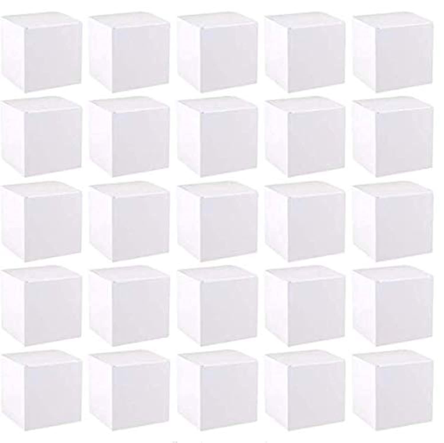 Moneysavers 30pcs White Paper Gift Packaging Boxes For Party Favours Cupcakes Mugs WeddingGiveaways Baby Shower EID Hag al leila kids gifts