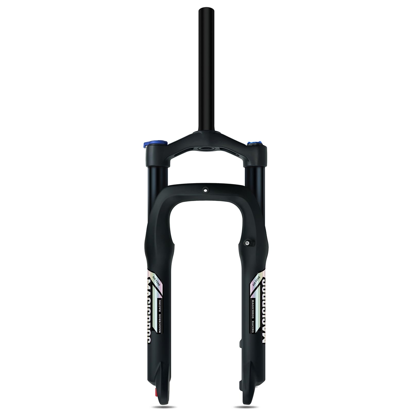 WIQUYBML Bike Suspension Forks 20/26 * 4.0 Inch Fat Tire Air Fork Rebound Adjustment Front 120mm Travel 9mm QR Disc Brakes For Snow Beach Bikes