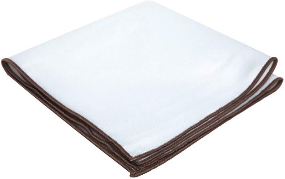 Flairs New York Gentleman's Essentials Weekend Casual White Pocket Square